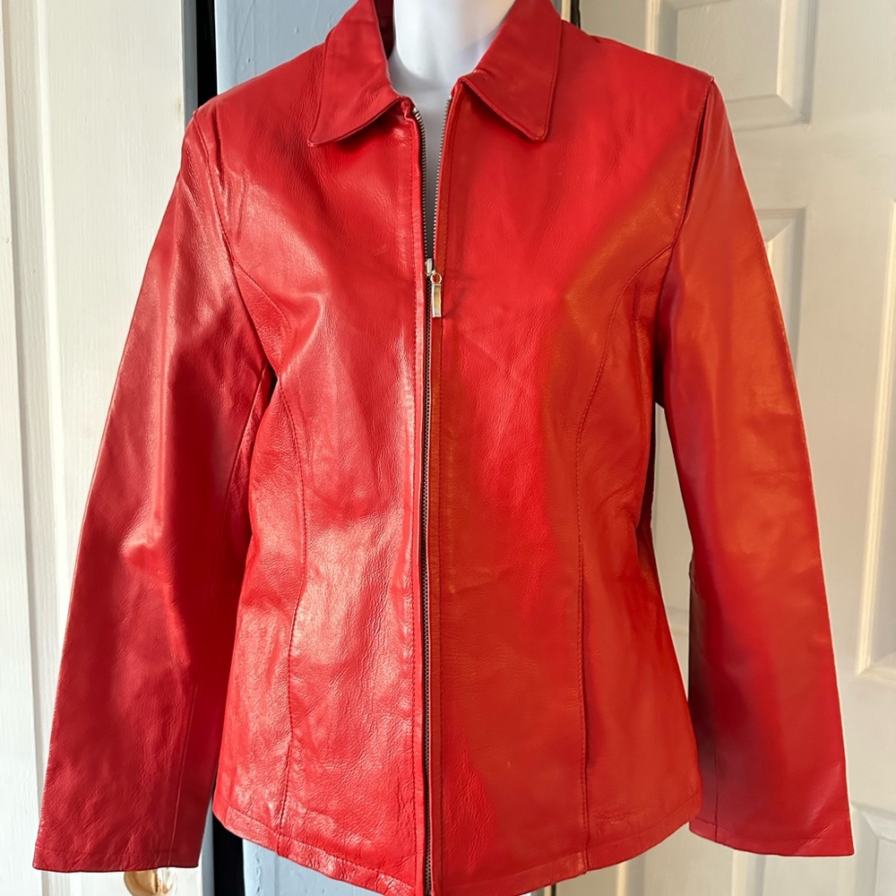 Leather jacket